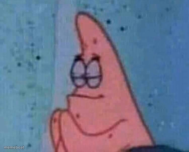 Praying patrick - meme generator image preview