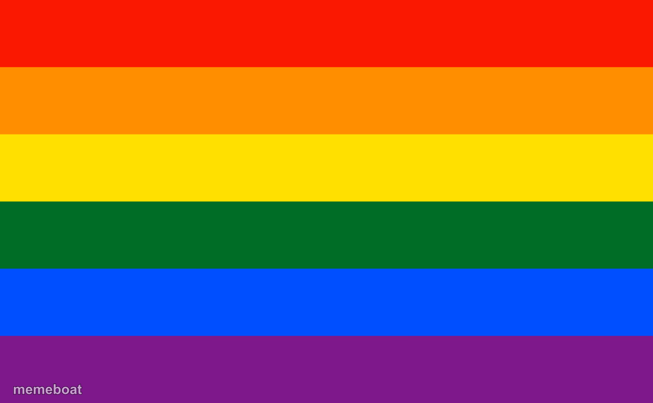 Pride flag - meme generator image preview