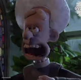 Priest from wallace and Gromit