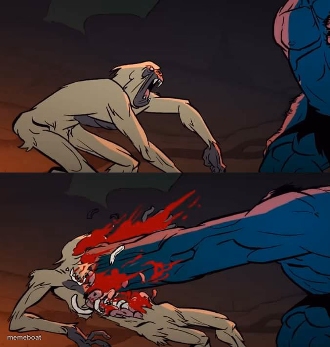 Primal Beatdown - meme generator image preview
