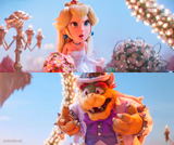 Princess Peach and Bowser Wedding