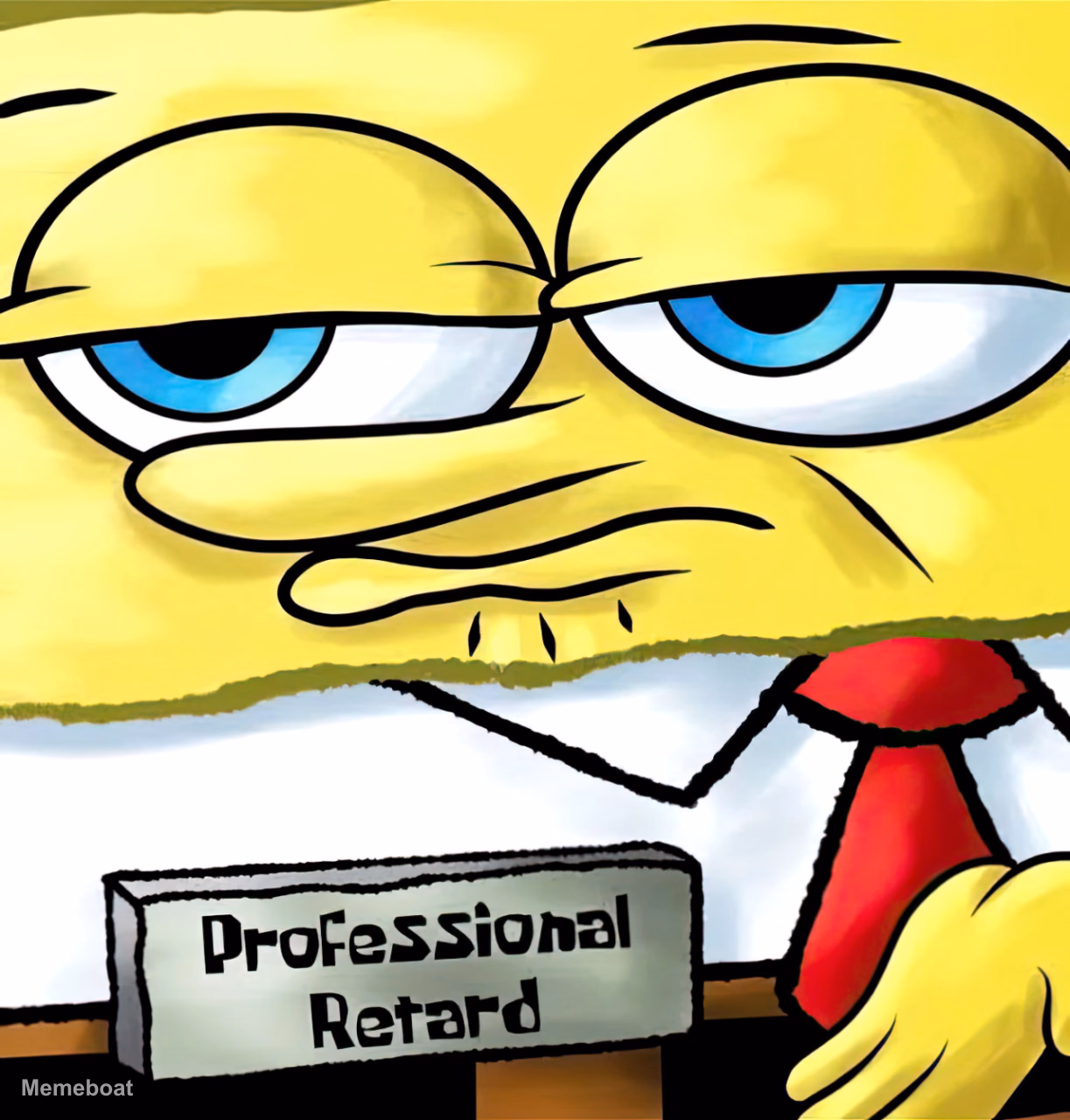 Professional Retard Spongebob - meme generator image preview