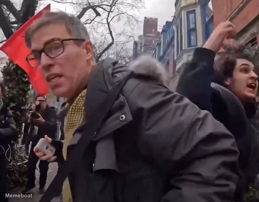 Protestor Interrupted by an Islamic Terrorist - meme generator image preview