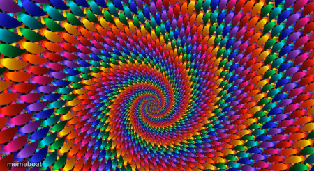 Psychedelic Swirl - meme generator image preview