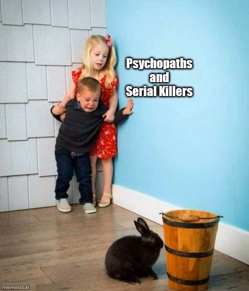 Psychopaths and serial killers - meme generator image preview