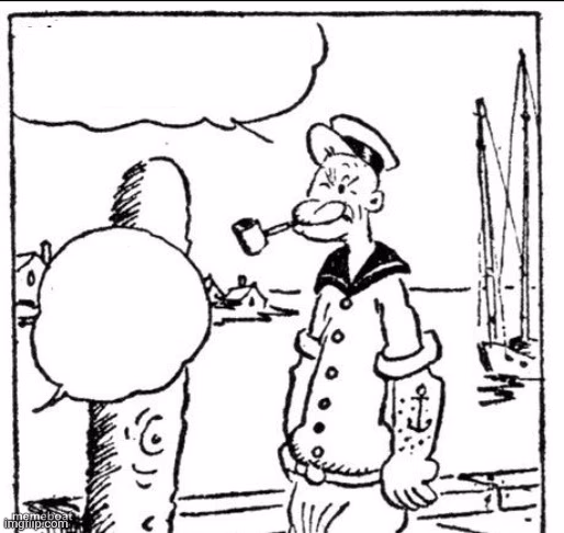 Public Domain Popeye - meme generator image preview