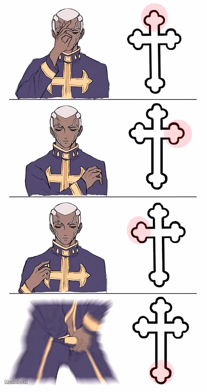 Pucci Horny Cross - meme generator image preview