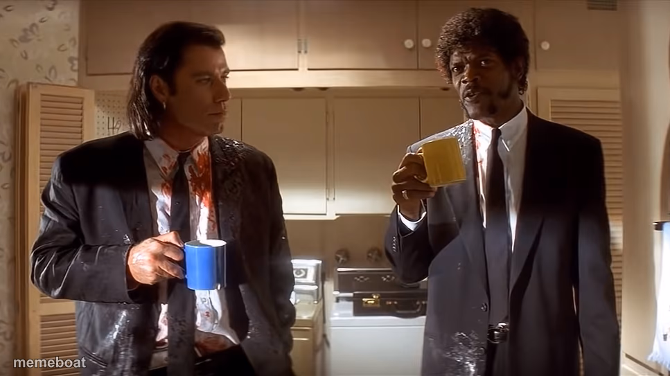 Pulp Fiction this some gourmet shit; - meme generator image preview