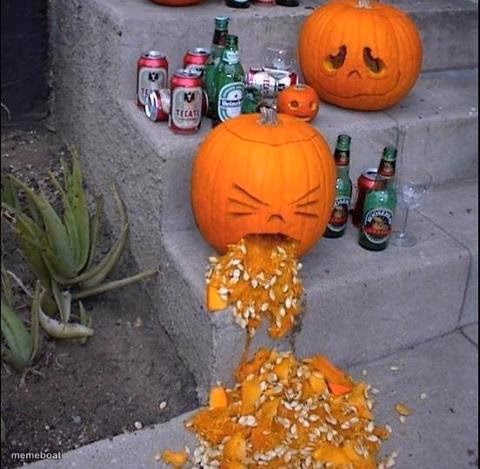Pumpkin Puke - meme generator image preview