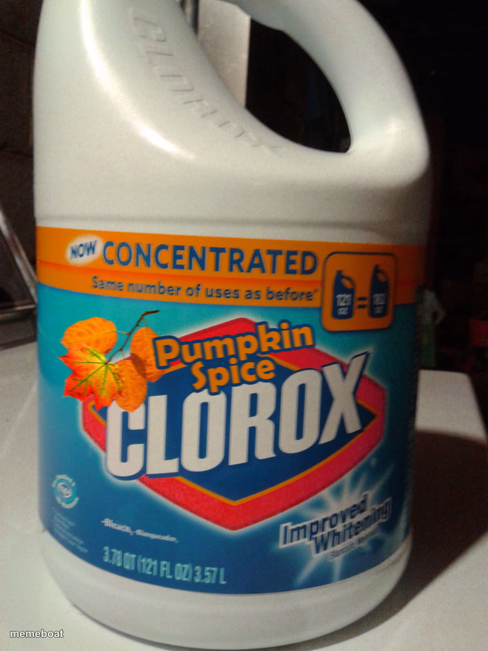 Pumpkin spice bleach - meme generator image preview