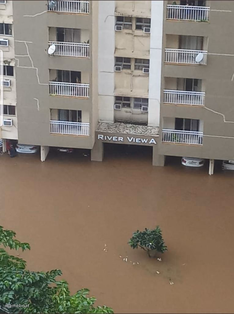 Pune water logging - meme generator image preview