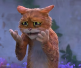 Puss in Boots cry