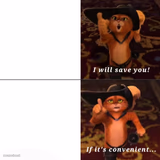 Puss Saving You if Convenient