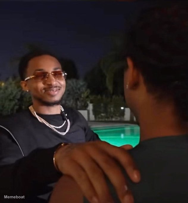 Quavo Hand on Shoulder - meme generator image preview