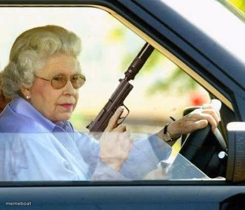 Queen gun - meme generator image preview