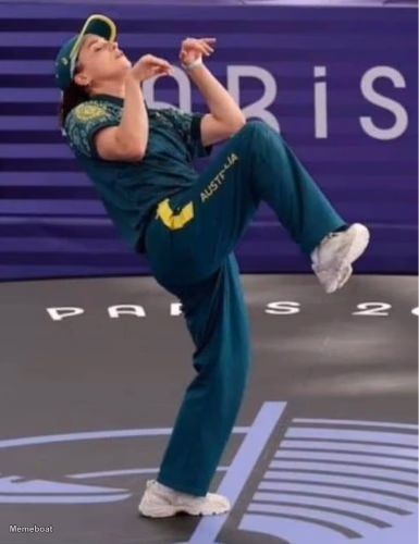 Rachael Gunn's Kangaroo Move - meme generator image preview