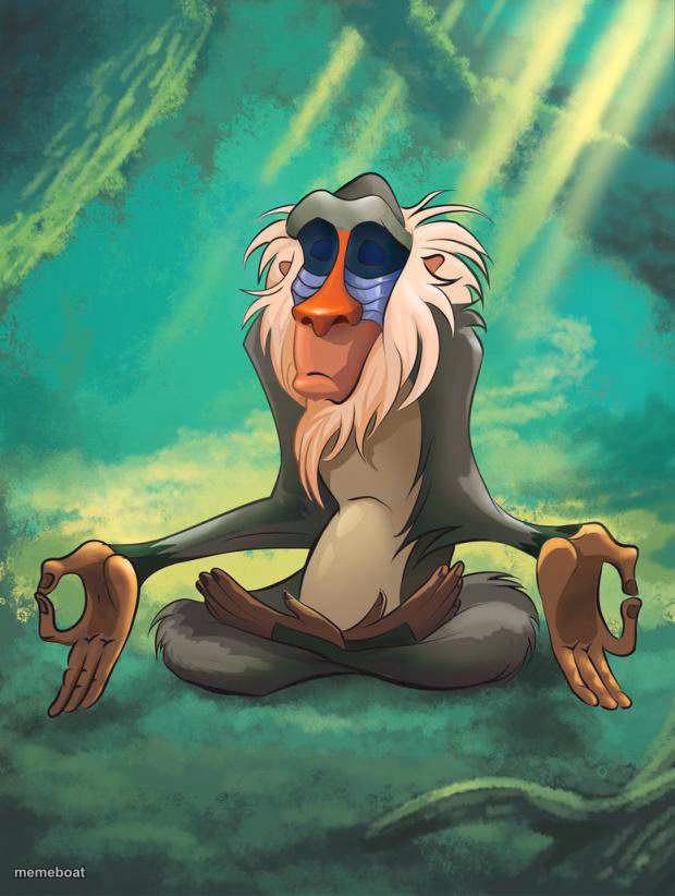 Rafiki wisdom - meme generator image preview