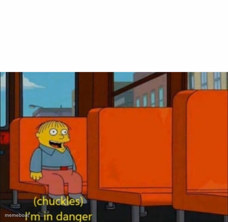 Ralf I'm in danger - meme generator image preview