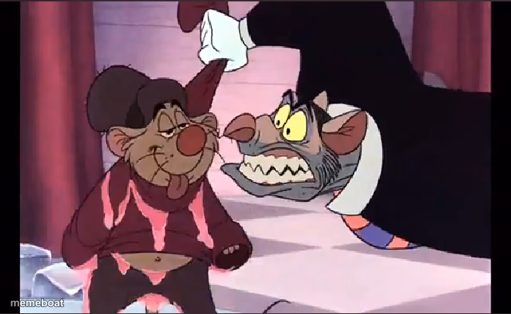 Ratigan and Bartholomew - meme generator image preview