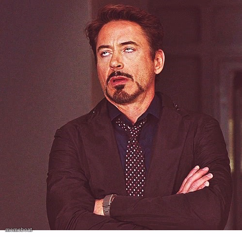 RDJ boring - meme generator image preview