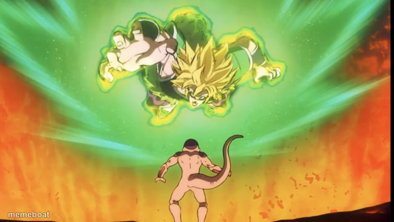 Reachin Broly - meme generator image preview