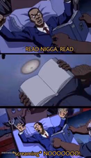 Read n***a, read