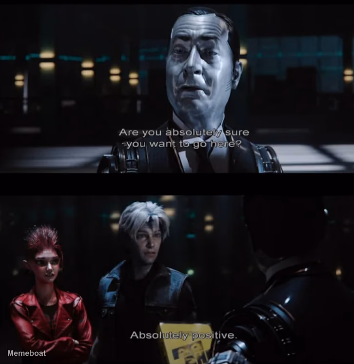 Ready Player One Absolutely Positive - meme generator image preview