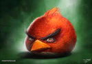 Realistic Red Angry Birds