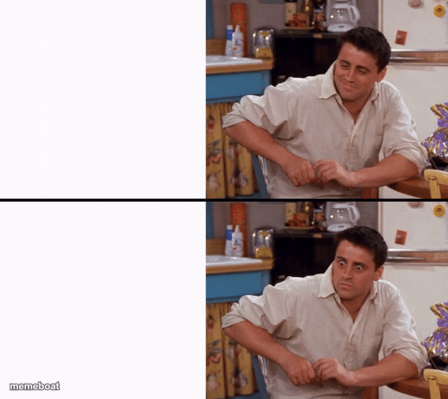 Realization Joey - meme generator image preview