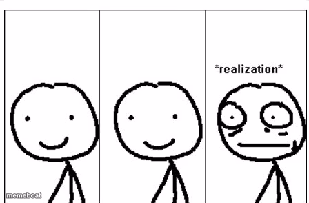 Realization stickman - meme generator image preview