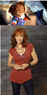 Reba McEntire vs Chucky