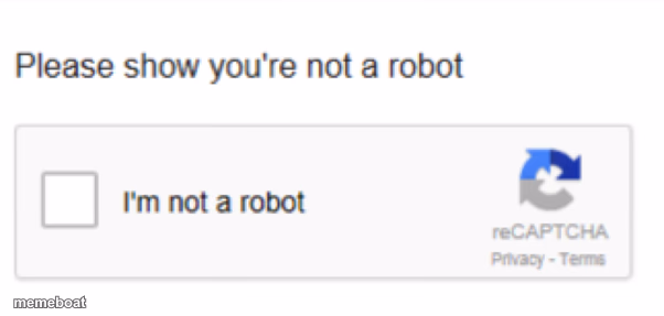 reCAPTCHA - meme generator image preview