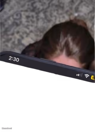 Receiving Head While Watching Phone