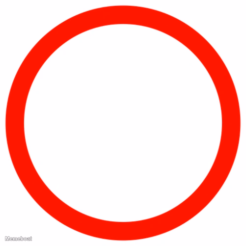 Red Circle - meme generator image preview