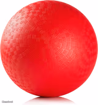 red rubber dodgeball