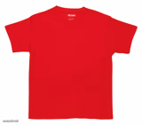 red tee shirt