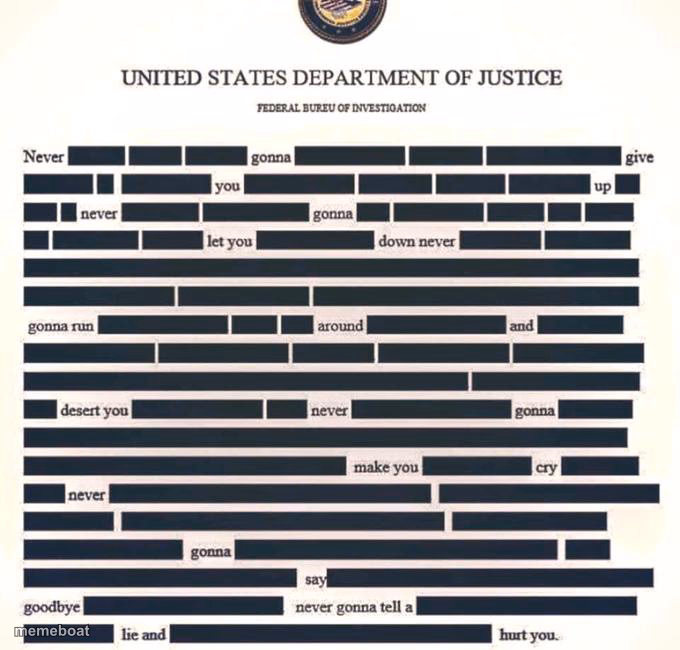 Redacted Rick Roll - meme generator image preview