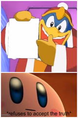 refuses to accept the truth