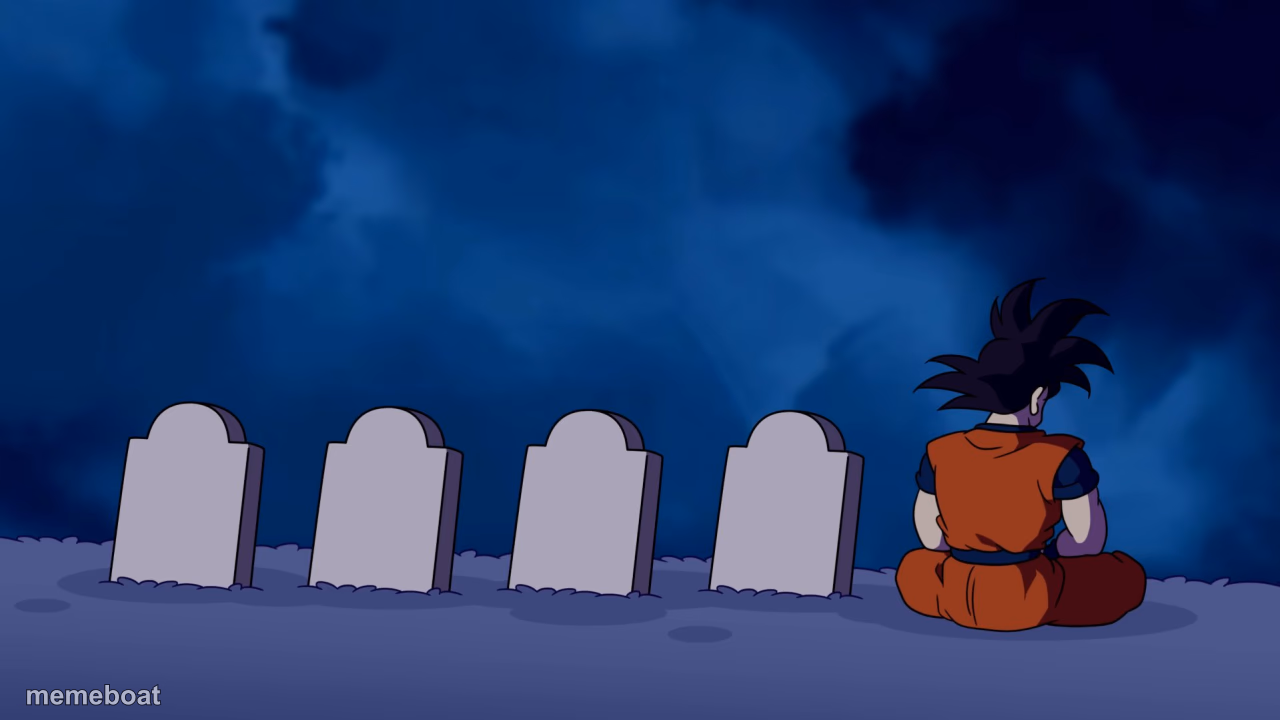 regular show grave dragon ball version - meme generator image preview