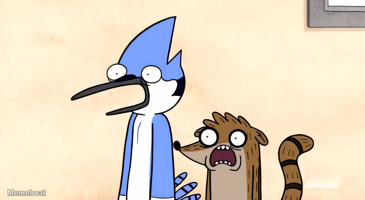 Regular Show "OOOHHH!!!" - meme generator image preview