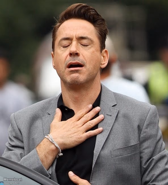 Relief Robert Downey Jr. - meme generator image preview