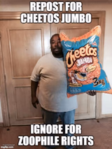 repost for cheetos jumbo