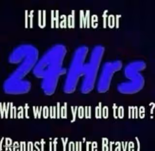 Repost if you're brave
