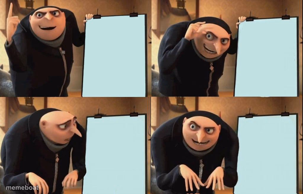 Reversal Gru plan - meme generator image preview