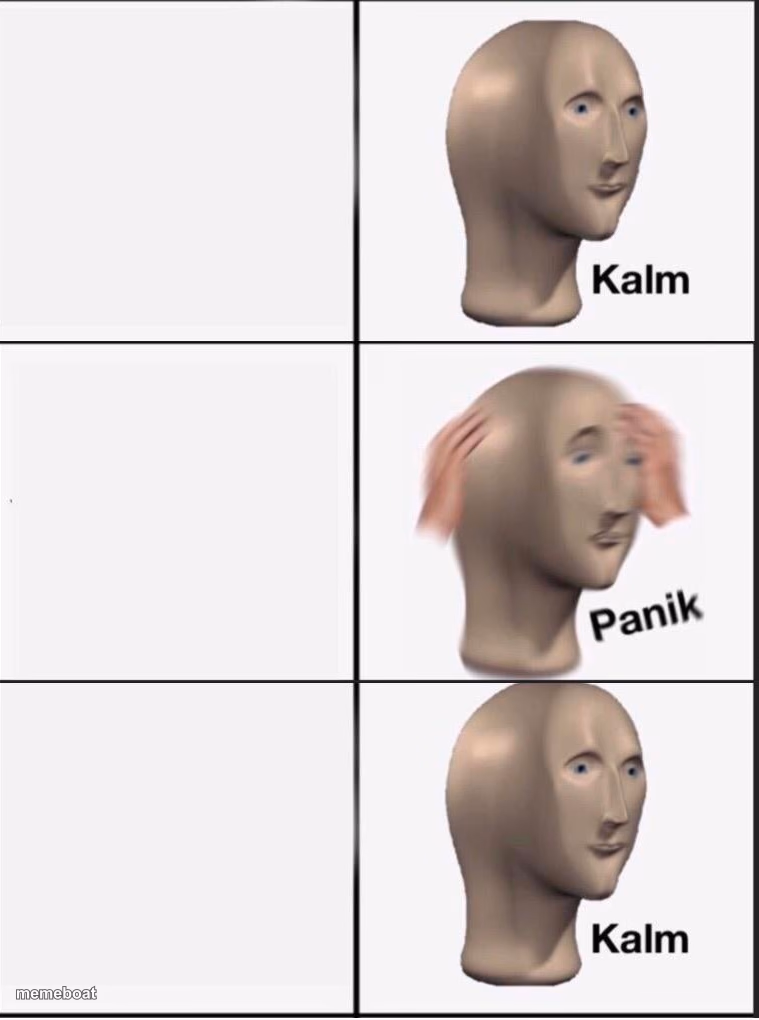 Reverse kalm panik - meme generator image preview