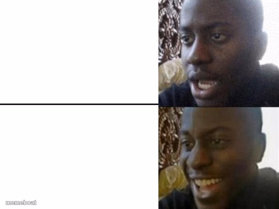 Reversed Disappointed Black Man - meme generator image preview