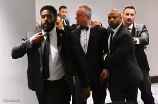 RFK JR. in a Tuxedo Being Escorted Out - White House Firing