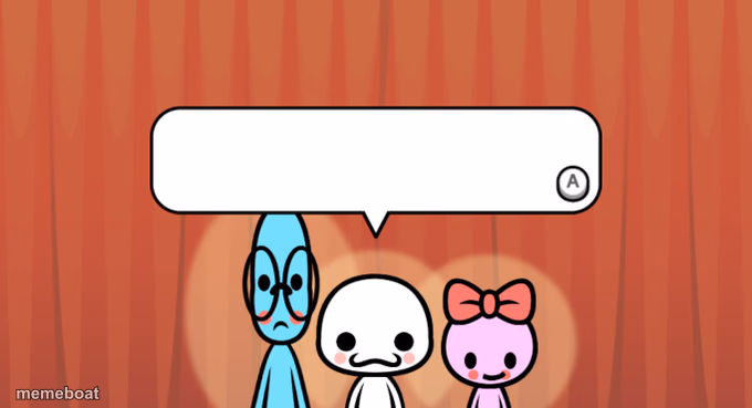 Rhythm Heaven Fever Trio - meme generator image preview