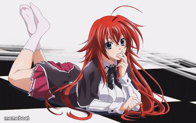 Rias Gremory - meme generator image preview
