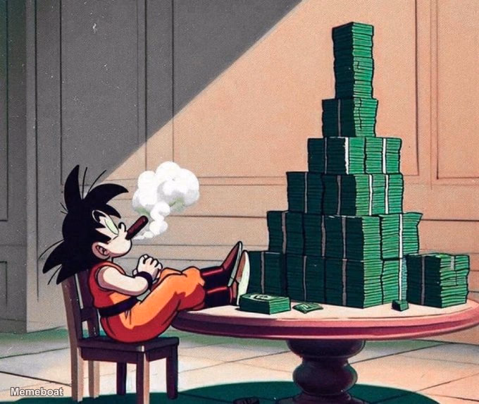 Rich Goku - meme generator image preview